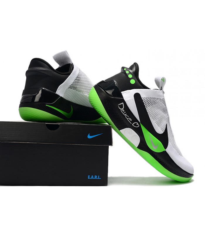 nike adapt black green