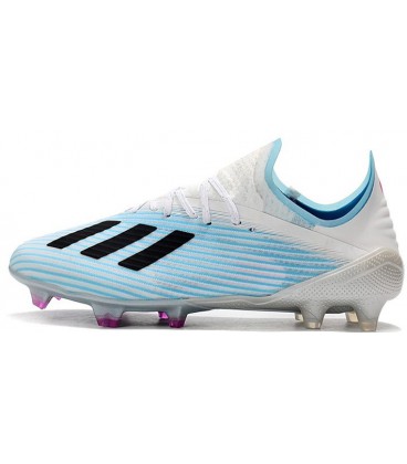 تصویر کفش فوتبال آدیداس Adidas X 19.1 FG Blue Black White 