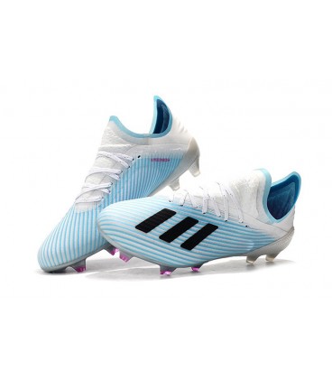 کفش فوتبال آدیداس Adidas X 19.1 FG Blue Black White