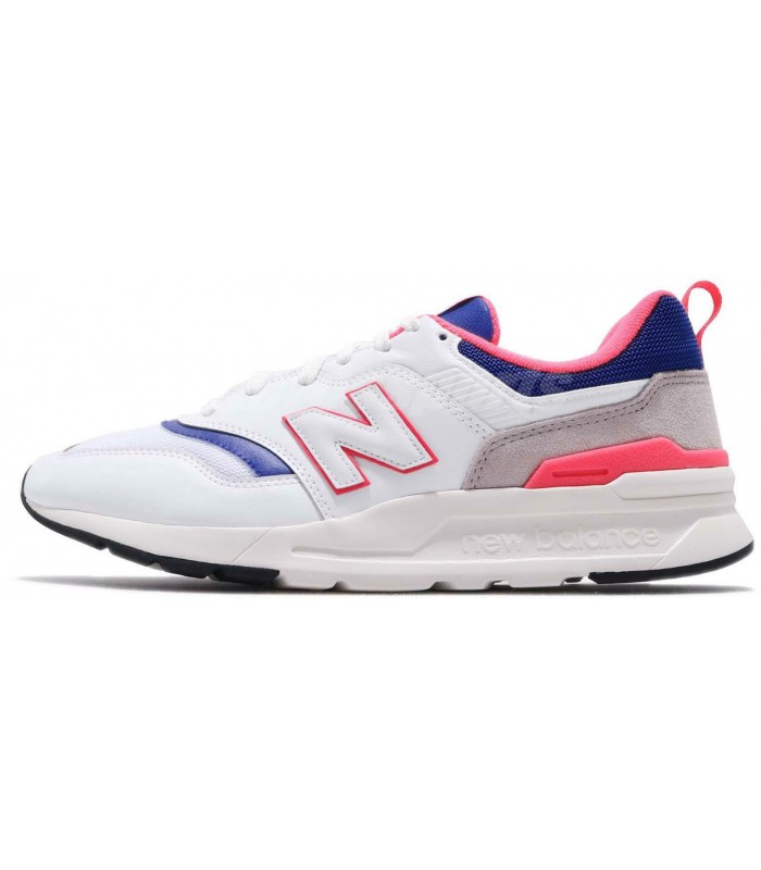 new balance white blue pink