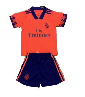 پیراهن شورت بچه گانه دوم تیم رئال مادرید Real Madrid away kids kit soccer children 2ed football shirt 2020-2021