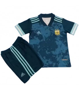 پیراهن شورت بچه گانه دوم تیم ملی آرژانتین ARGENTINA away kids kit soccer children 2ed football shirt 2020-2021