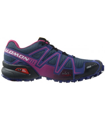 کتانی رانینگ زنانه سالامون Salomon Speedcross 3 CS Trail Black Purple