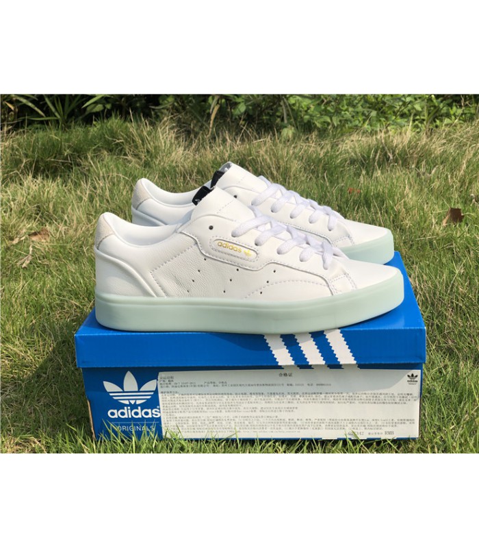 adidas sleek shoes cloud white