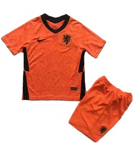 پیراهن شورت بچه گانه هلند Netherlands home Euro 2020 Kit