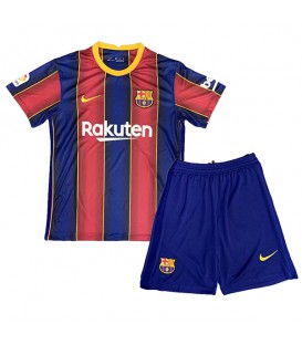 پیراهن شورت بچه گانه اول بارسلونا Barcelona home jersey kids Kit