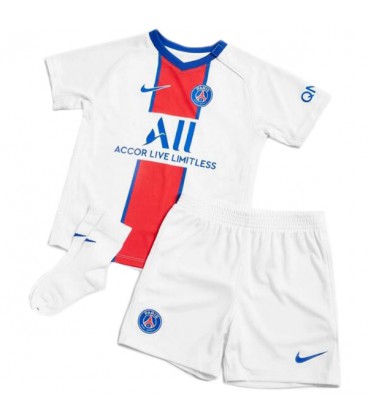 پیراهن شورت بچه گانه دوم پاریسن ژرمن Paris Saint Germain Away soccer jersey kids Kit