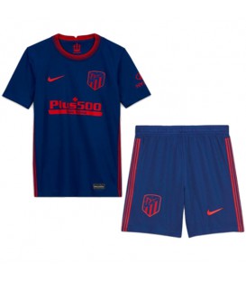 پیراهن شورت بچه گانه دوم اتلتیکو مادرید Atlético Madrid away soccer jersey kids Kit