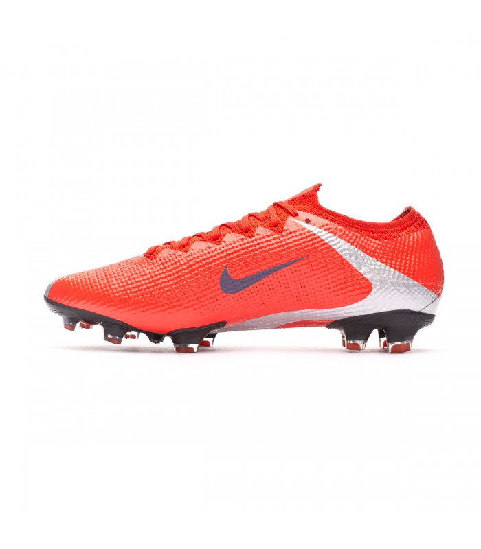 nike mercurial red and silver