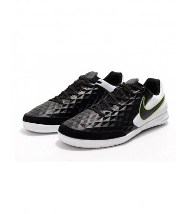 کفش فوتسال نایک تمپو های کپی Nike Tiempo Legend VIII PRO IC  Black/Black/White
