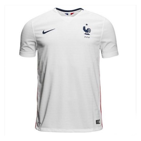 لباس اول فوتبال تیم ملی فرانسه سفید 2015-16 USA 2015 Away Soccer Jersey