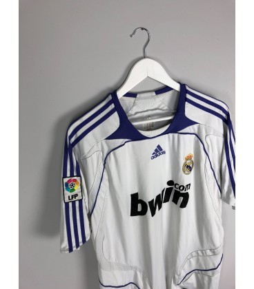 پیراهن کلاسیک باشگاه رئال مادرید Real Madrid 2007-08 Home Soccer Jersey