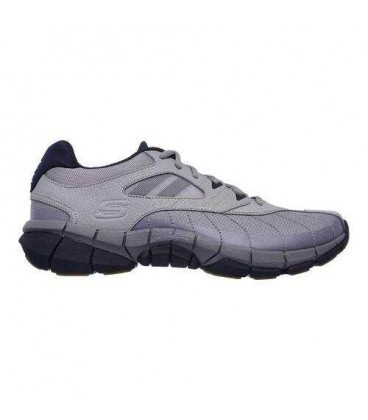 کفش پیاده روی مردانه اسکیچرز Skechers Metro Track Sneaker Men's Charcoal/Navy 51583-CCNV