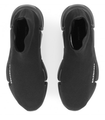 کفش پیاده روی زنانه بالنسیاگا Balenciaga Speed Sock Sneaker Black