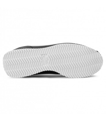 کفش پیاده روی مردانه نایک کورتز NIKE Cortez Basic Leather 819719-012 Black/White/Metallic Silver