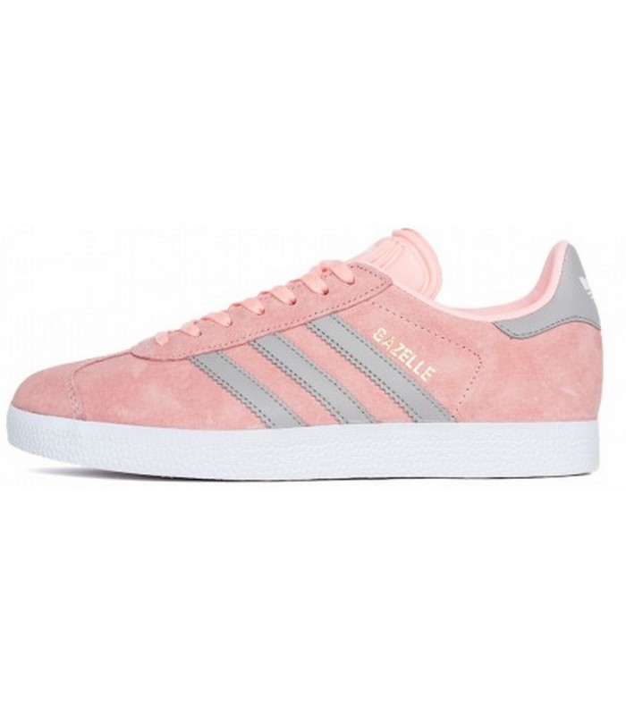 adidas gazelle pink and grey