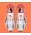 کفش پیاده روی زنانه نایک Nike M2K Tekno White Orange Olive