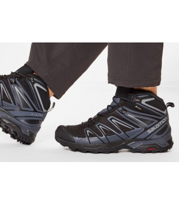 کفش پیاده روی مردانه سالامون SALOMON X Ultra 3 Mid Gtx GORE-TEX 398674