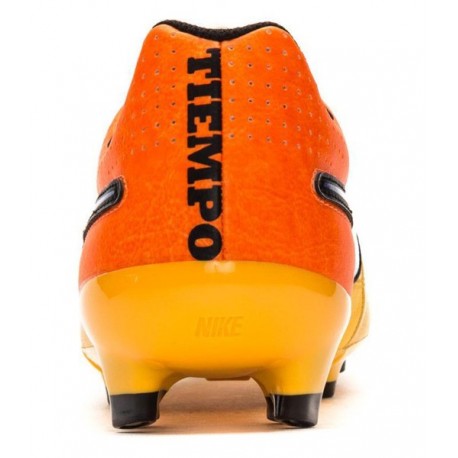 کفش فوتبال چمن تمپو نارنجی کلاس 1 اورجینالNike Tiempo Genio Leather FG  
