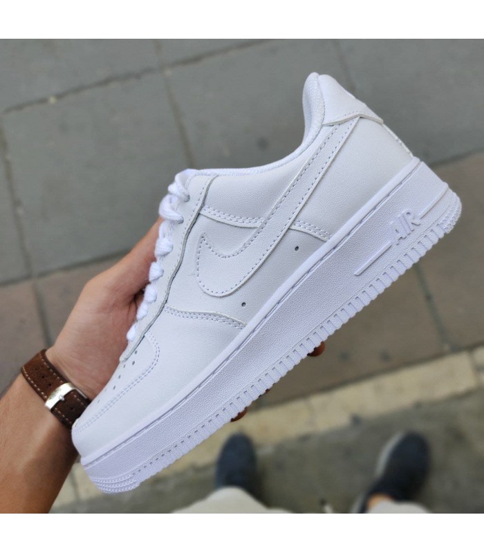 nike af1 low all white