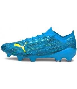 کفش فوتبال پوما اولترا های کپی Puma Ultra 1.2 Fg Ag blue yellow