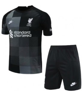 کیت کامل دروازه بانی لیورپول Liverpool Goalkeeper 2021-22 Soccer Jersey Kit Shirt Short