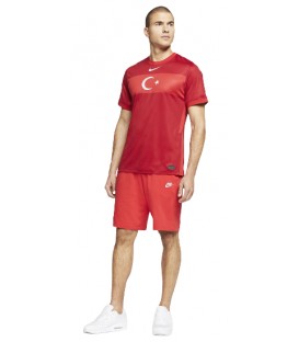 کیت کامل اول تیم ملی ترکیه Turkey 2020-21 Home Soccer Jersey Kit Shirt+Short