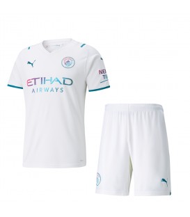 کیت کامل دوم باشگاهی منچستر سیتی Manchester City 2021-22 Away Jersey Kit Shirt+Short