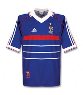 کیت کلاسیک تیم ملی فرانسه France 1998 Jersey Home Soccer Jersey