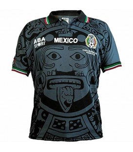 کیت کلاسیک تیم ملی مکزیک Mexico 1998 Retro Away Soccer Jersey