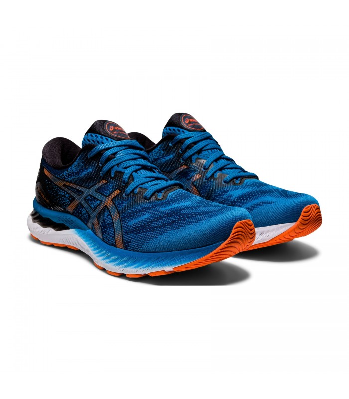کفش پیاده روی مردانه طرح اسیکس Asics Gel Nimbus 23 Light Blue White