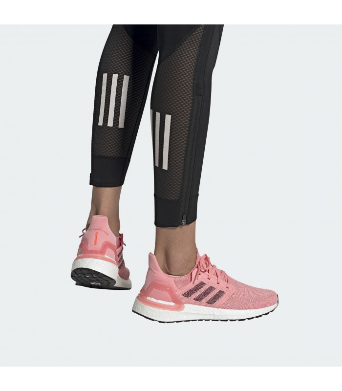 adidas women's ultraboost 20 running shoes pink