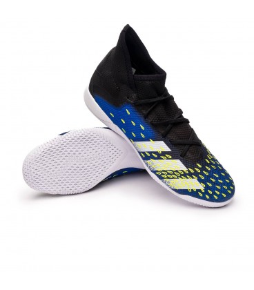 کفش فوتسال آدیداس پردیتور های کپی Adidas Predator Freak .3 Black Blue