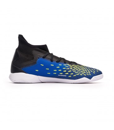 کفش فوتسال آدیداس پردیتور های کپی Adidas Predator Freak .3 Black Blue