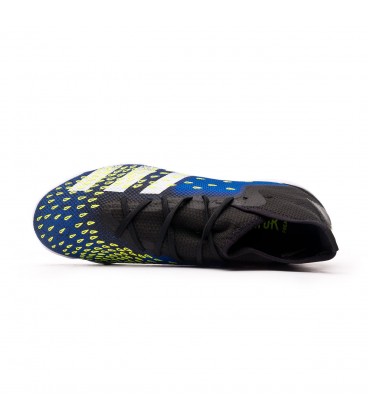 کفش فوتسال آدیداس پردیتور های کپی Adidas Predator Freak .3 Black Blue