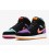 کفش پیاده روی زنانه نایک NIKE AIR JORDAN 1 MID BLACK MULTI-COLOR