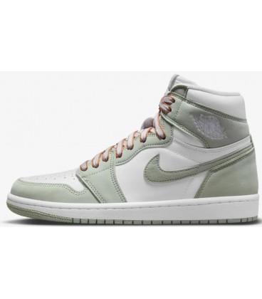 کفش پیاده روی زنانه نایک Nike Air Jordan 1 Mid Seafoam WMNS