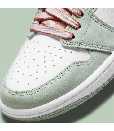 کفش پیاده روی زنانه نایک Nike Air Jordan 1 Mid Seafoam WMNS