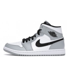 کفش پیاده روی مردانه نایک Nike Air Jordan 1 Mid Light Smoke Grey