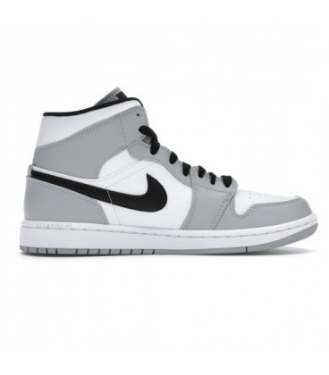 کفش پیاده روی مردانه نایک Nike Air Jordan 1 Mid Light Smoke Grey