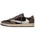 کفش پیاده روی مردانه نایک جردن وان بدون ساق Nike Travis Scott x Air Jordan 1 Low