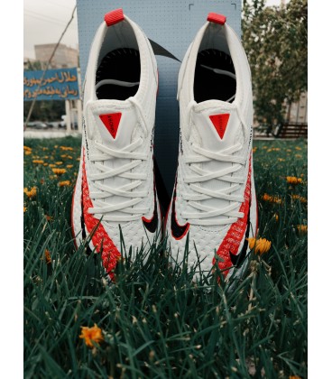 کفش فوتسال نایک فانتوم جورابی Nike Phantom White Red 2022
