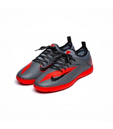 کفش فوتسال نایک فانتوم جورابی Nike Phantom White Red 2022