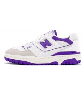 کفش پیاده روی زنانه نیوبالانس New Balance 550 White Purple