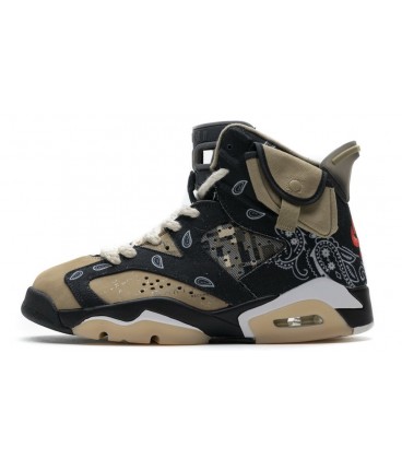 کفش بسکتبال مردانه نایک ایر جردن Nike Air Jordan 6 Travis Scott