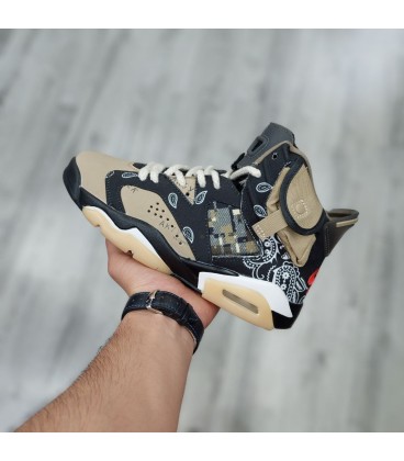 کفش بسکتبال مردانه نایک ایر جردن Nike Air Jordan 6 Travis Scott