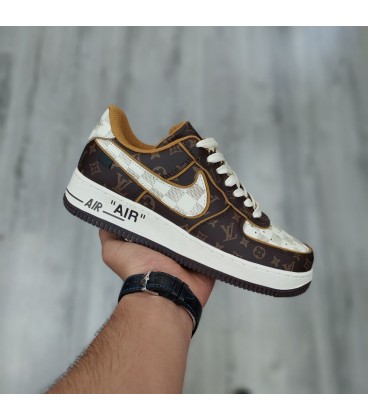 کفش پیاده روی زنانه نایک Nike Air Force 1 Louis Vuitton
