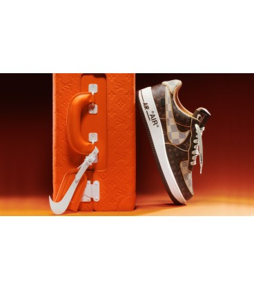 کفش پیاده روی زنانه نایک Nike Air Force 1 Louis Vuitton
