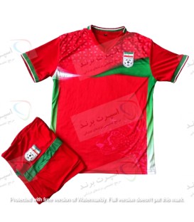 کیت و شورت دوم تیم ملی ایران Iran 2022 with short Away Kit Felament