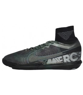 کفش فوتسال نایک مرکوریال طرح اصلی Nike Mercurial Black Silver